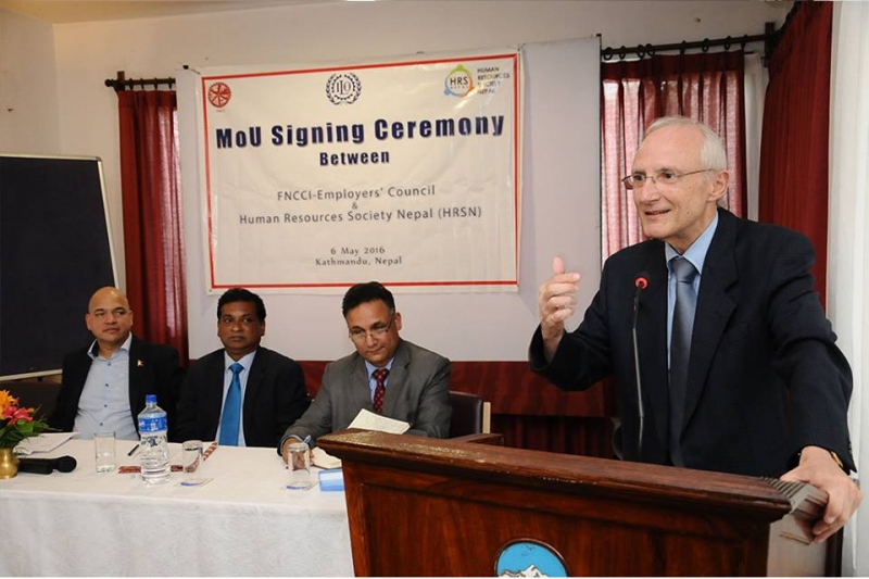MoU Signing Ceremony between FNCCI-EC and HRSN